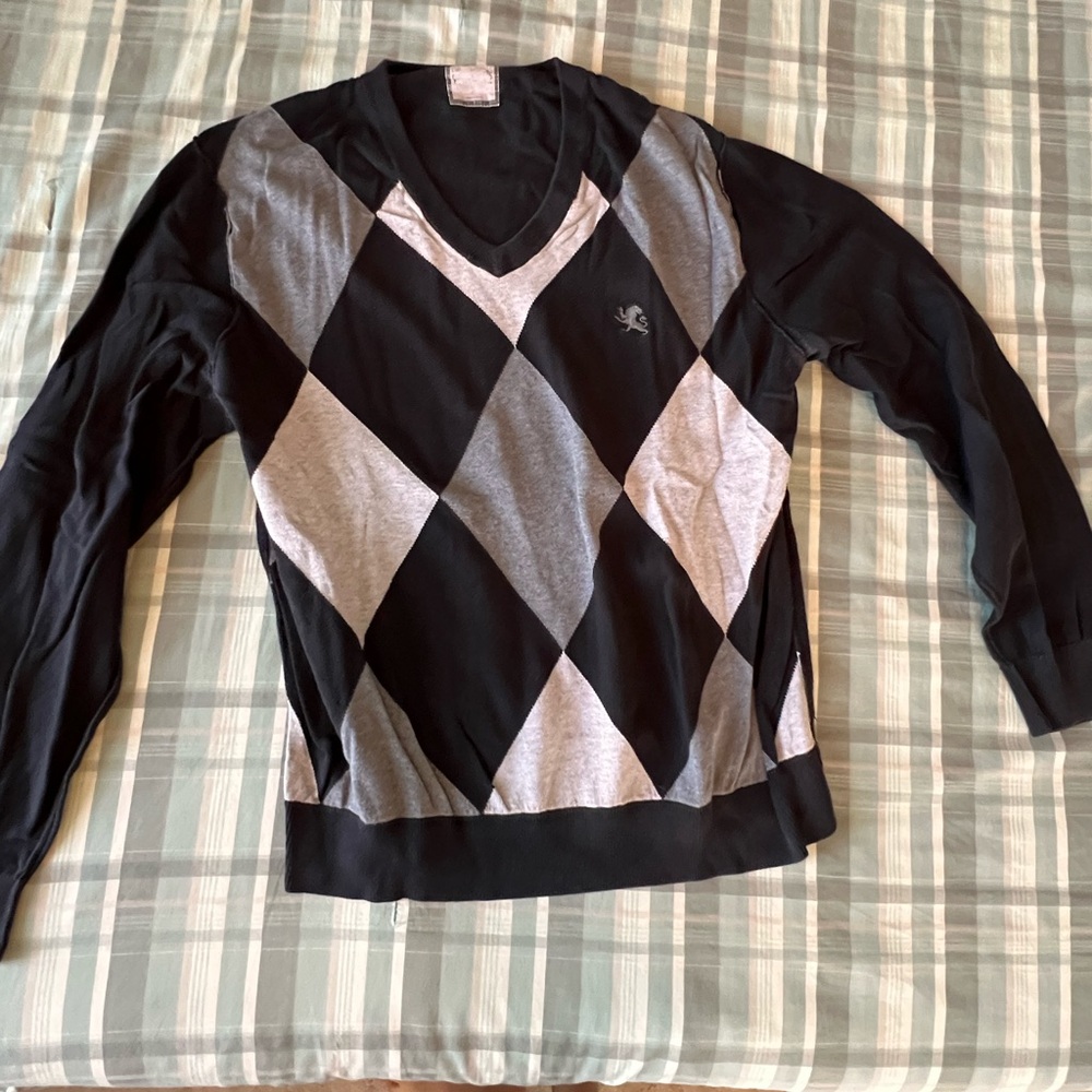 Express Xl argyle sweater